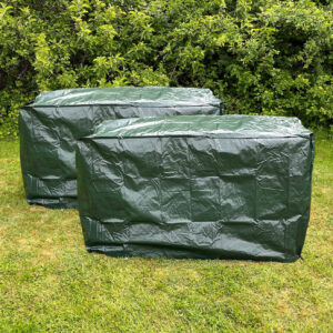 Durable Waterproof 3-Seater Garden Bench Covers – 2-Pisces Set - All-Weather Protection