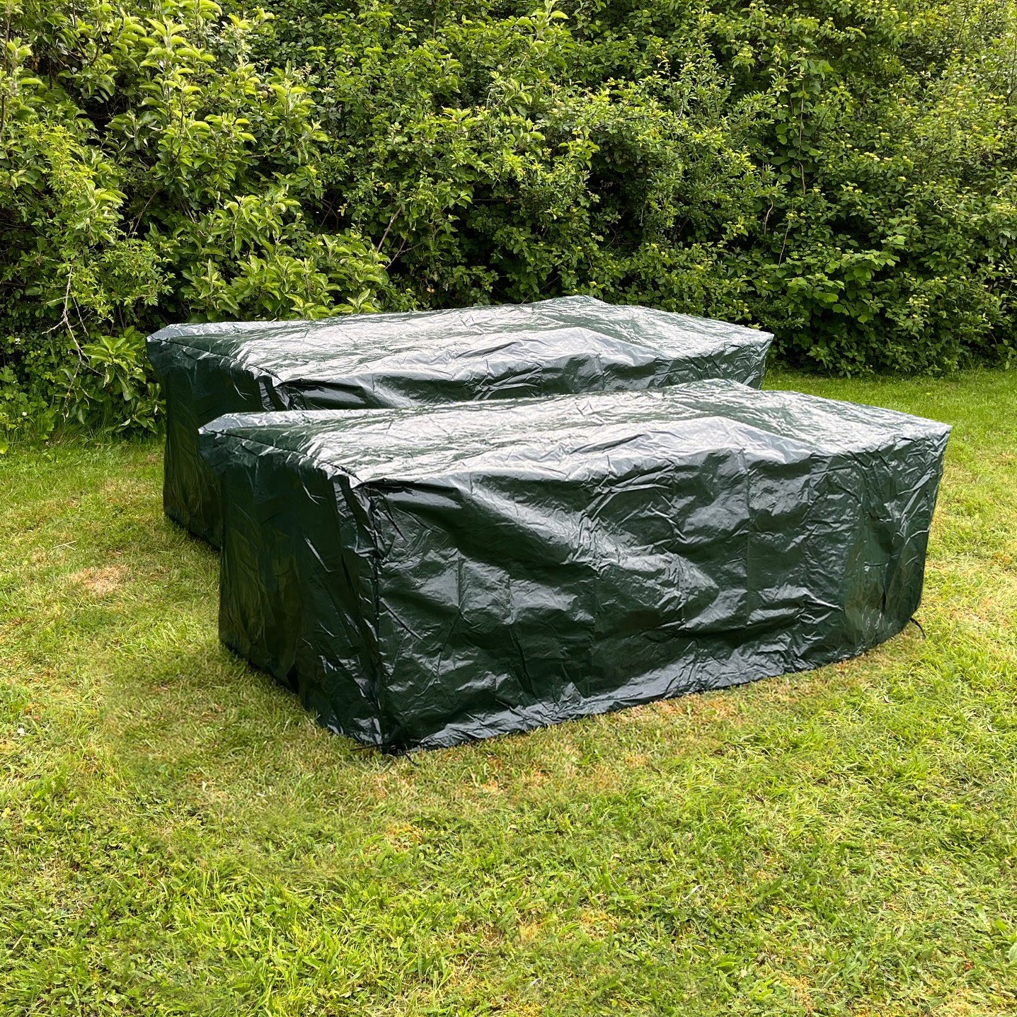 Heavy-Duty Garden Table Covers – 2-Piece Set for All-Weather Protection