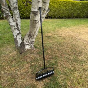 Steel Spike Lawn Aerator Deep Soil Care for Healthier Lawns